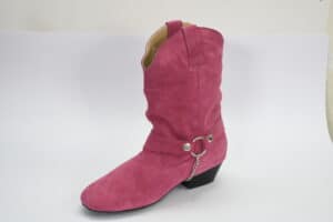 Line dance Boots chain boot with pink color