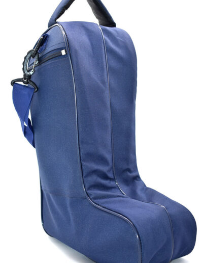 Navy blue linedance boot bag